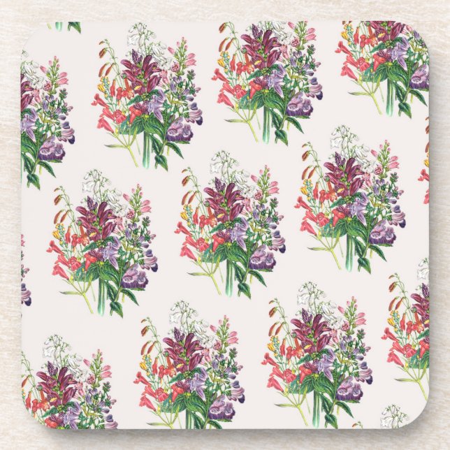 Posavasos Carnaval de flores (Frente)