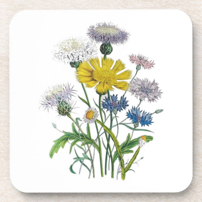 Posavasos Carnaval de flores (Frente)