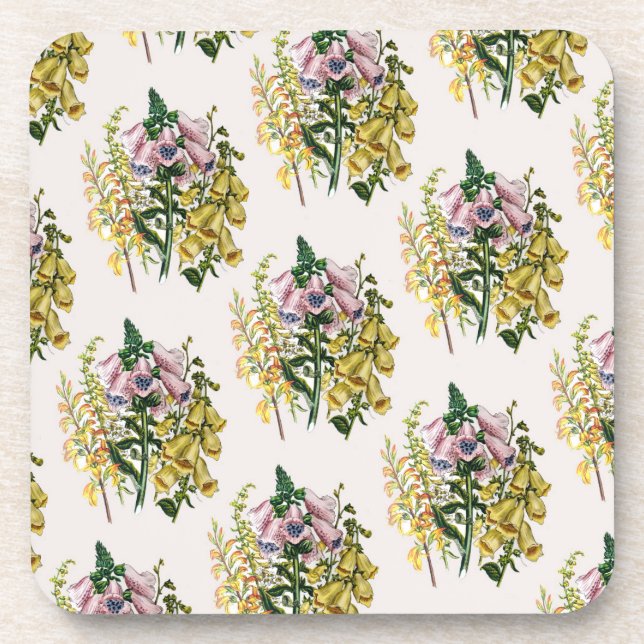 Posavasos Carnaval de flores (Frente)