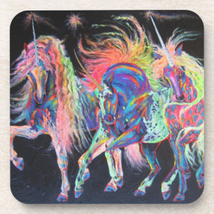 Posavasos Carnivale Unicornios