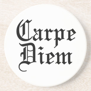 Posavasos Carpe Diem - Apropiar el día - Frase latina