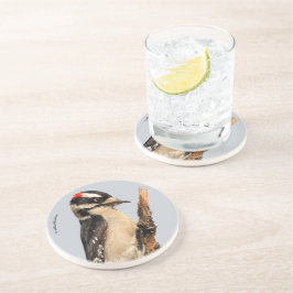 Posavasos Carpintero lechoso en árbol de frutas