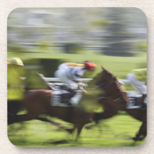 Posavasos carrera de caballos 2