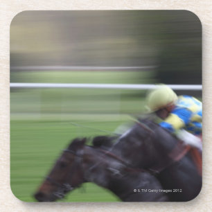 Posavasos carrera de caballos 3