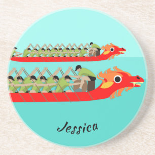 Posavasos Carreras del barco Dragon