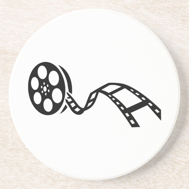 Posavasos Carrete de la película de cine (Frente)