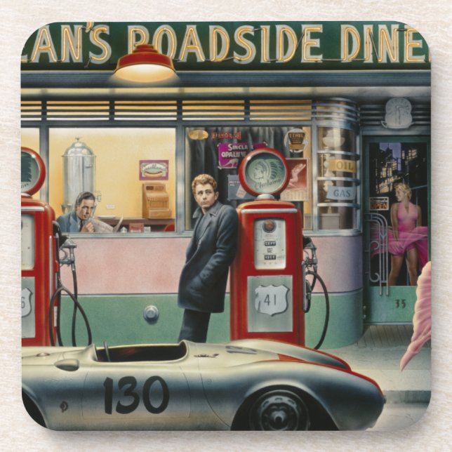 Posavasos Carretera del destino (Frente)