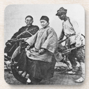 Posavasos Carrito chino, c.1870 (foto de b/w)