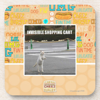 POSAVASOS CARRO DE LA COMPRA INVISIBLE