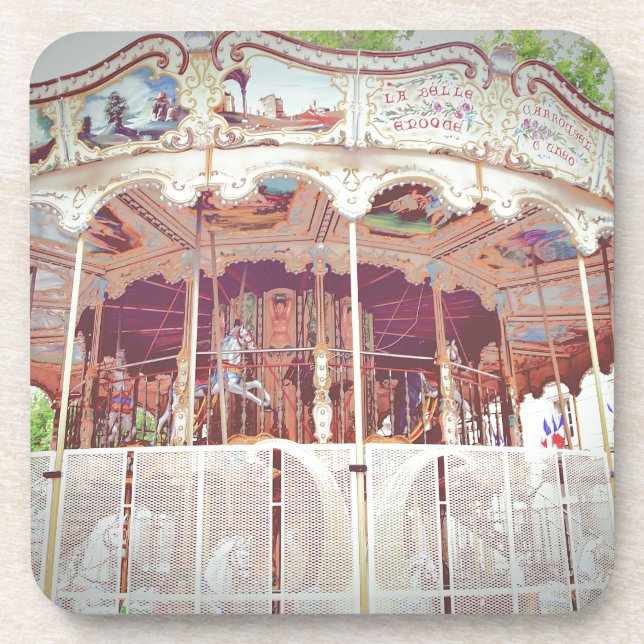 Posavasos Carrusel francés (Frente)