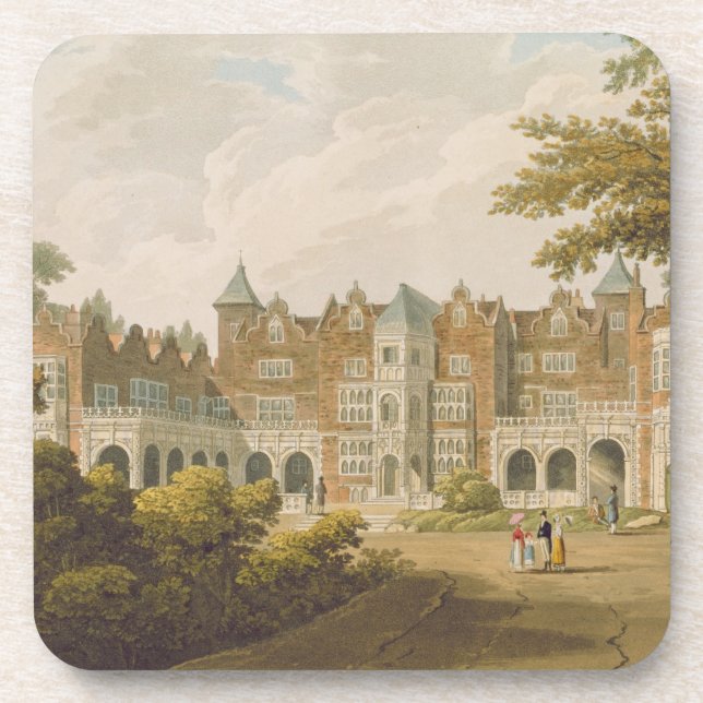 Posavasos Casa de Holanda, el asiento del Lo honorable (Frente)