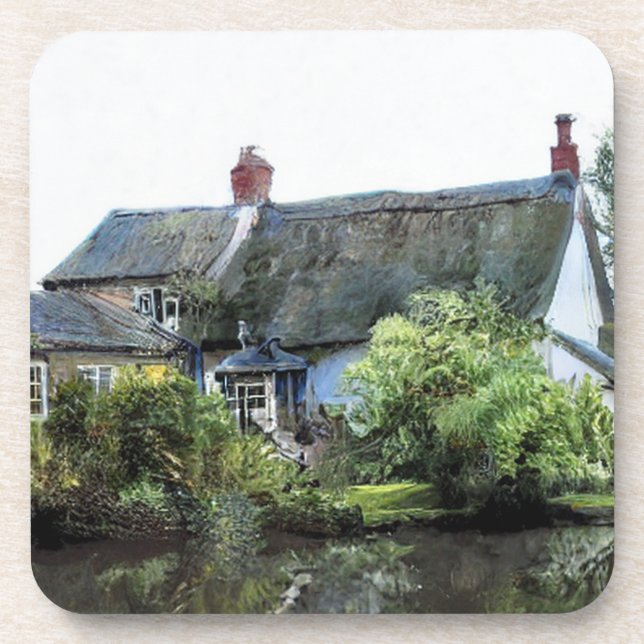 POSAVASOS CASA DE LA VIEJA INGLATERRA (Frente)