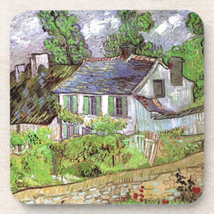 Posavasos Casas en Auvers,Vincent van Gogh.