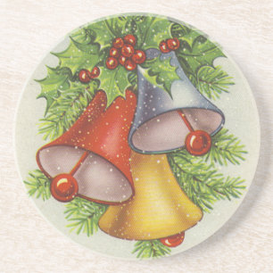 Posavasos Cascabeles de los deseos del navidad