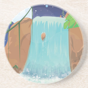 Posavasos Cascada