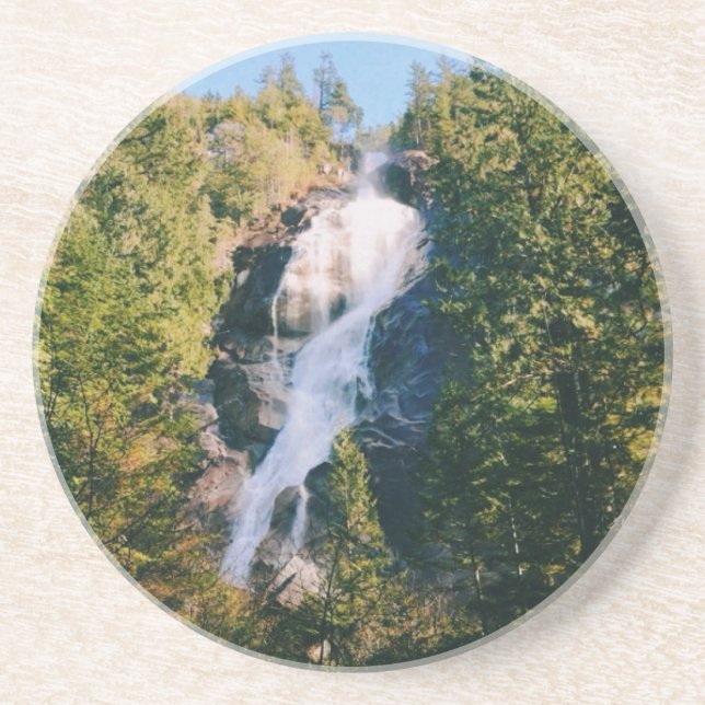 Posavasos Cascadas Shannon, Squamish, Canadá  (Frente)