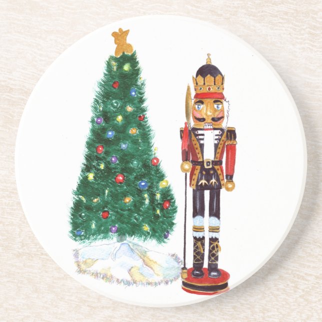 Posavasos Cascanueces del navidad (Frente)