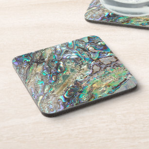 Posavasos Cáscara del paua de la reina