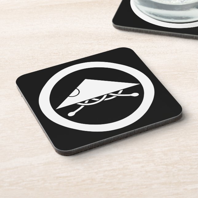 Posavasos Casco de Ashigaru en circel (Lado Izquierdo)