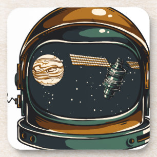 Posavasos casco espacial