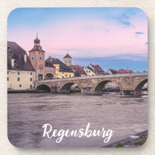 Posavasos Casco histórico de Regensburg, Alemania