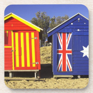 Posavasos Casetas de Baño, Playa Middle Brighton, Puerto 2