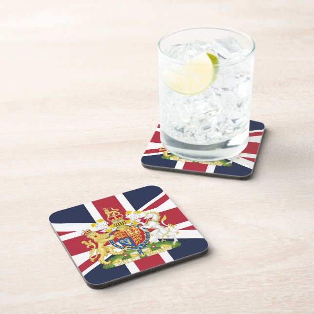 Posavasos caso de teléfono de bandera del Reino Unido (Lado Derecho)