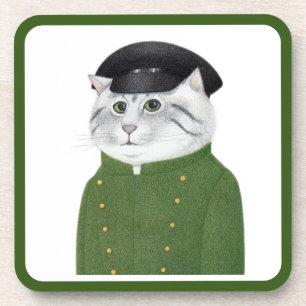 Posavasos CÁSPERAS DE plástico duro CHAUFFEUR CAT