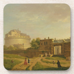 Posavasos Castel Sant'Angelo, Roma, 1776 (aceite en lona)