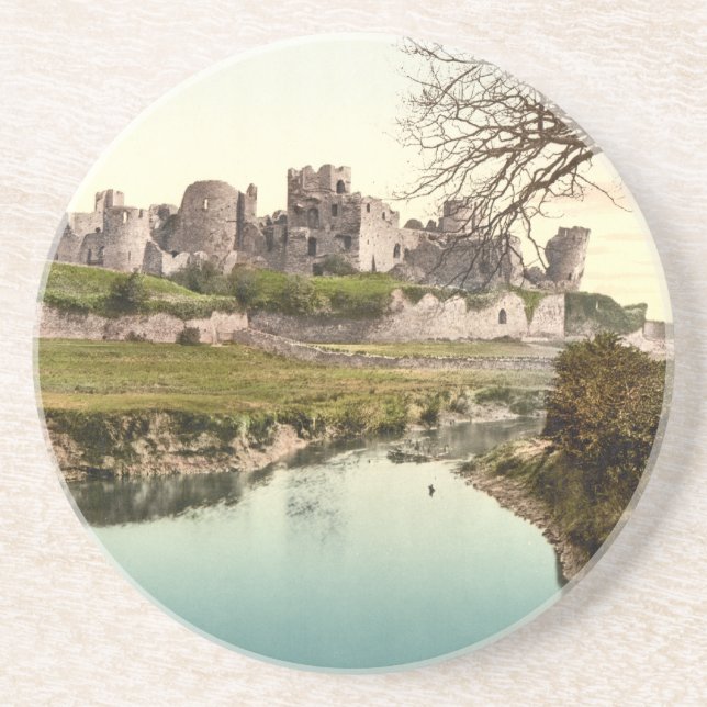 Posavasos Castillo de Caerphilly, País de Gales (Frente)