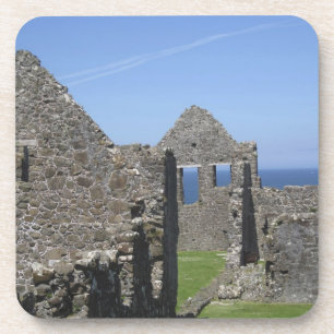 Posavasos Castillo de Dunluce cerca de Bushmills y Portrush,