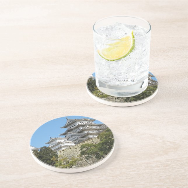 Posavasos Castillo de Himeji 姫 路 城, Hyogo, Japón (Lado)