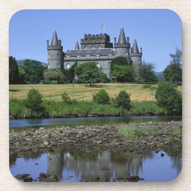 Posavasos Castillo de Inverary, Strathclyde, Escocia (Frente)