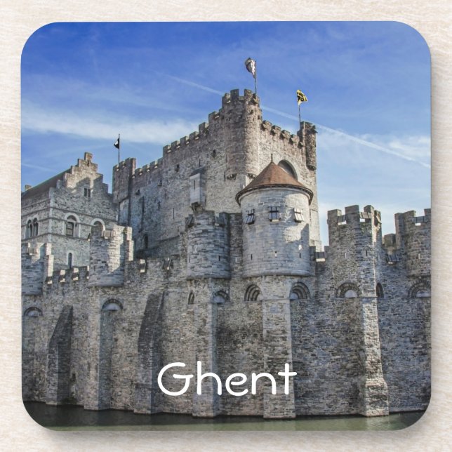 Posavasos Castillo de los Condes de Gante (Frente)