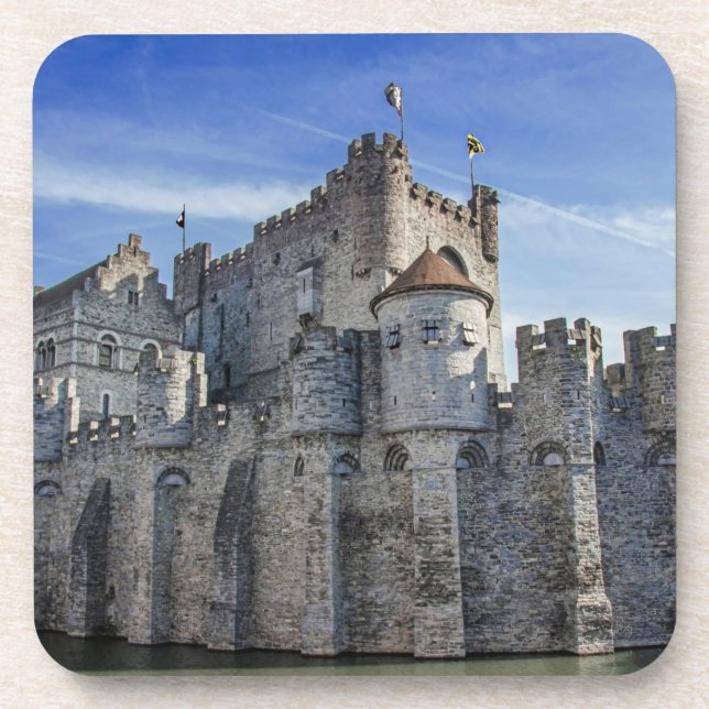 Posavasos Castillo de los Condes de Gante (Frente)