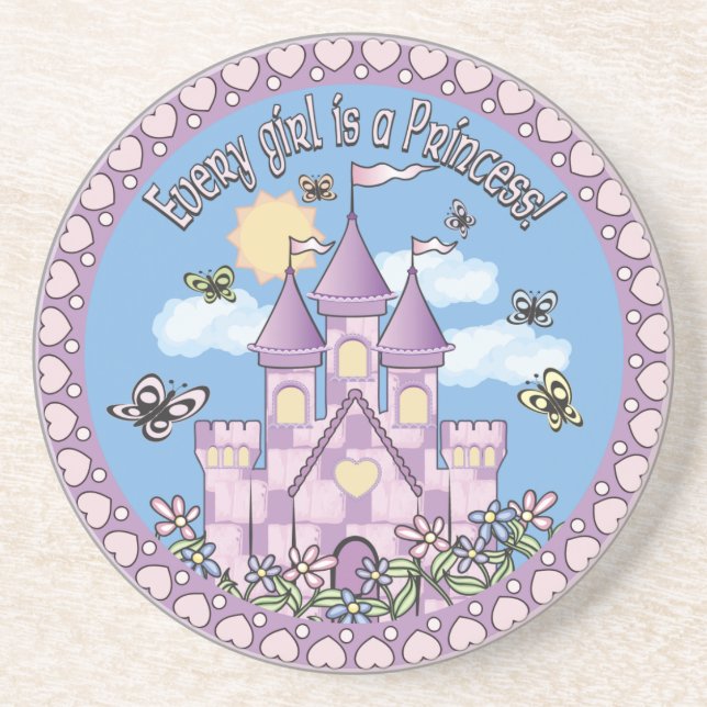 Posavasos Castillo de Princess (Frente)