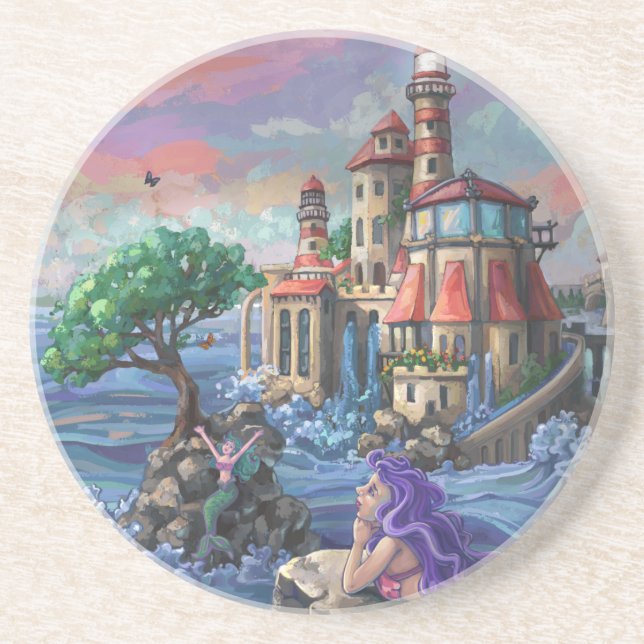 Posavasos Castillo de Sirena (Frente)
