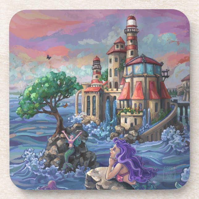 Posavasos Castillo de Sirena (Frente)