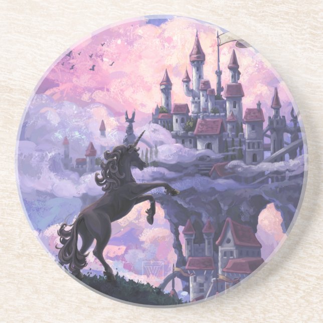 Posavasos Castillo de Unicornio (Frente)