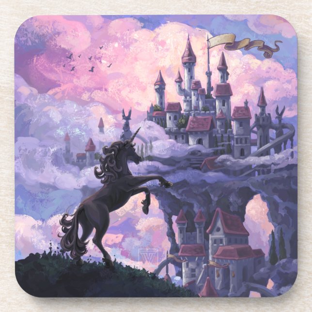 Posavasos Castillo de Unicornio (Frente)
