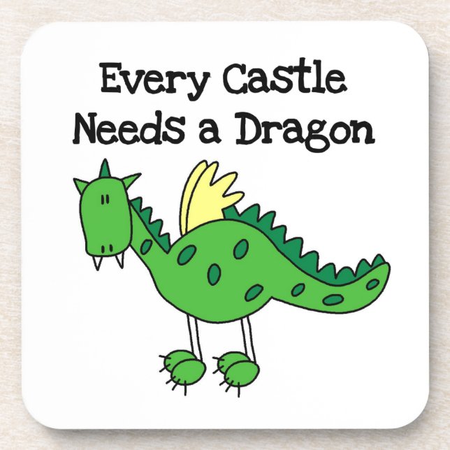 Posavasos Castillo Dragón (Frente)