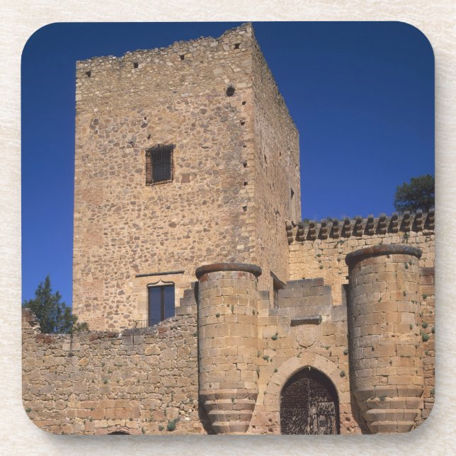 Posavasos Castillo Pedraza, Castilla y León, España 2 (Frente)