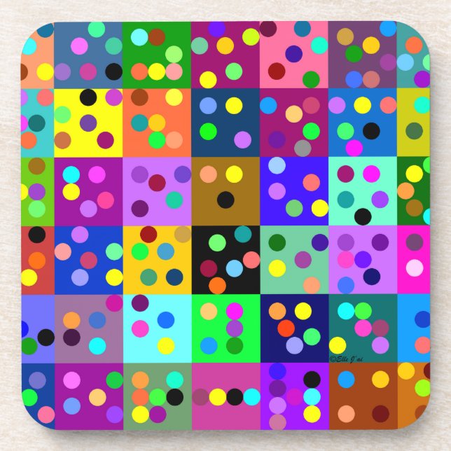 Posavasos Castillos de Confetti (Frente)
