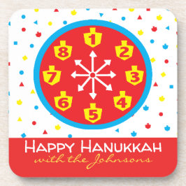Posavasos Castillos de Hanukkah 8 días y noches