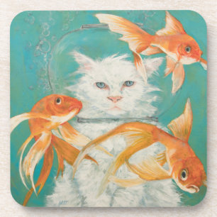 Posavasos Cat Burglar Hard Plastic