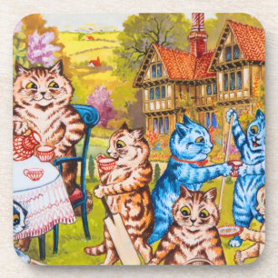 Posavasos Cat Garden Party