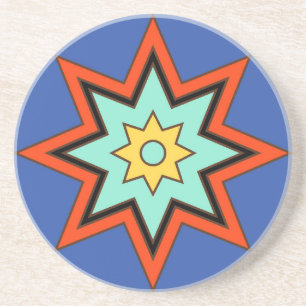 Posavasos Catalina Island Tile Design Sandstone