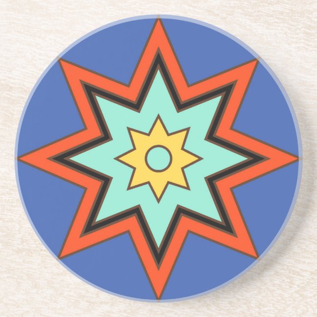 Posavasos Catalina Island Tile Design Sandstone (Frente)