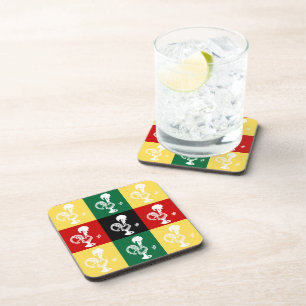 Posavasos Catálogo portugués de Barcelos colorido