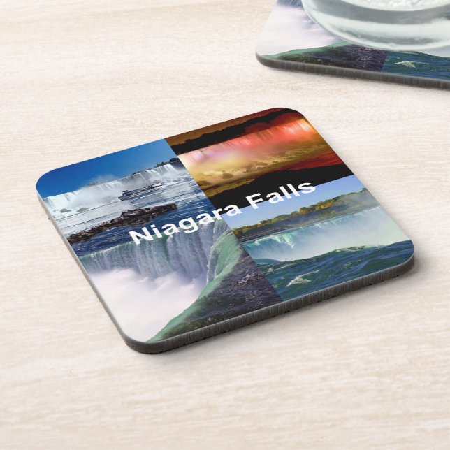 Posavasos Cataratas del Niágara Nueva York (Lado Izquierdo)